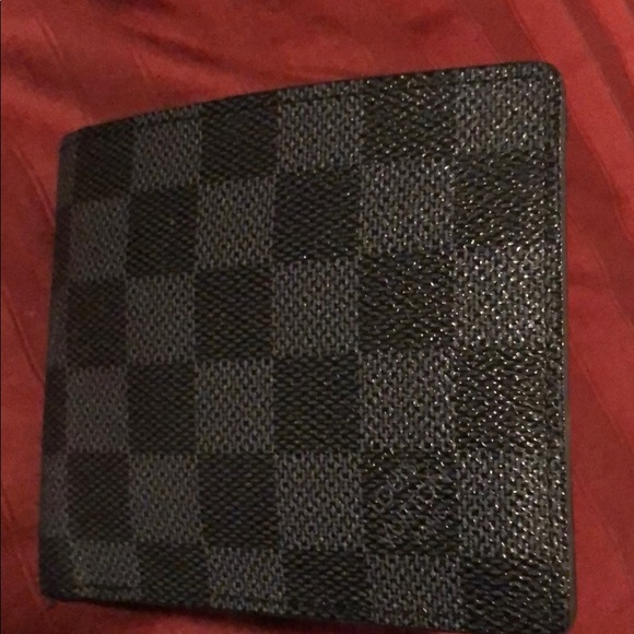 Louis Vuitton Grey Black Damier Graphite Wallet - Picture 1 of 4